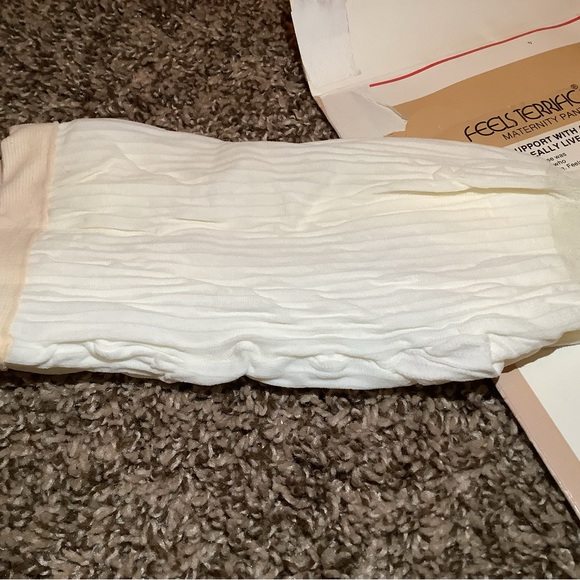 Nurse Mates sheer support maternity pantyhose, color white, size: A - Picture 12 of 12